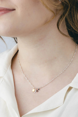 Amanda Coleman Jewellery - Sun, Moon, Star necklace