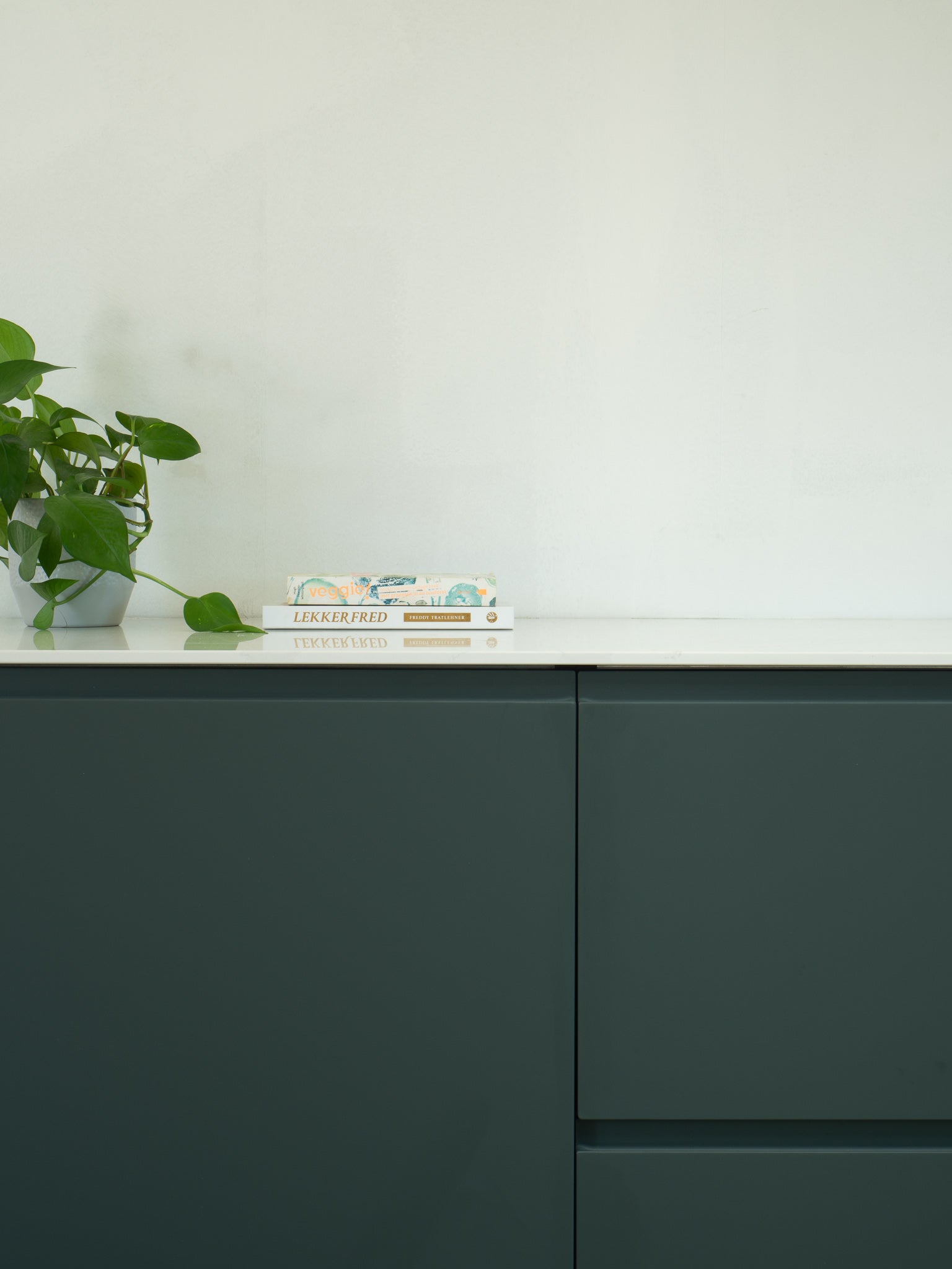 Literatuur verwijderen Afwijken GRIP - FOREST - groene matte keukenfronten voor greeploze IKEA keuken –  GIBBON AMSTERDAM
