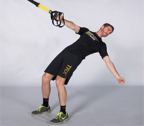 Renforcement musculaire avec un TRX spécifique Tennis