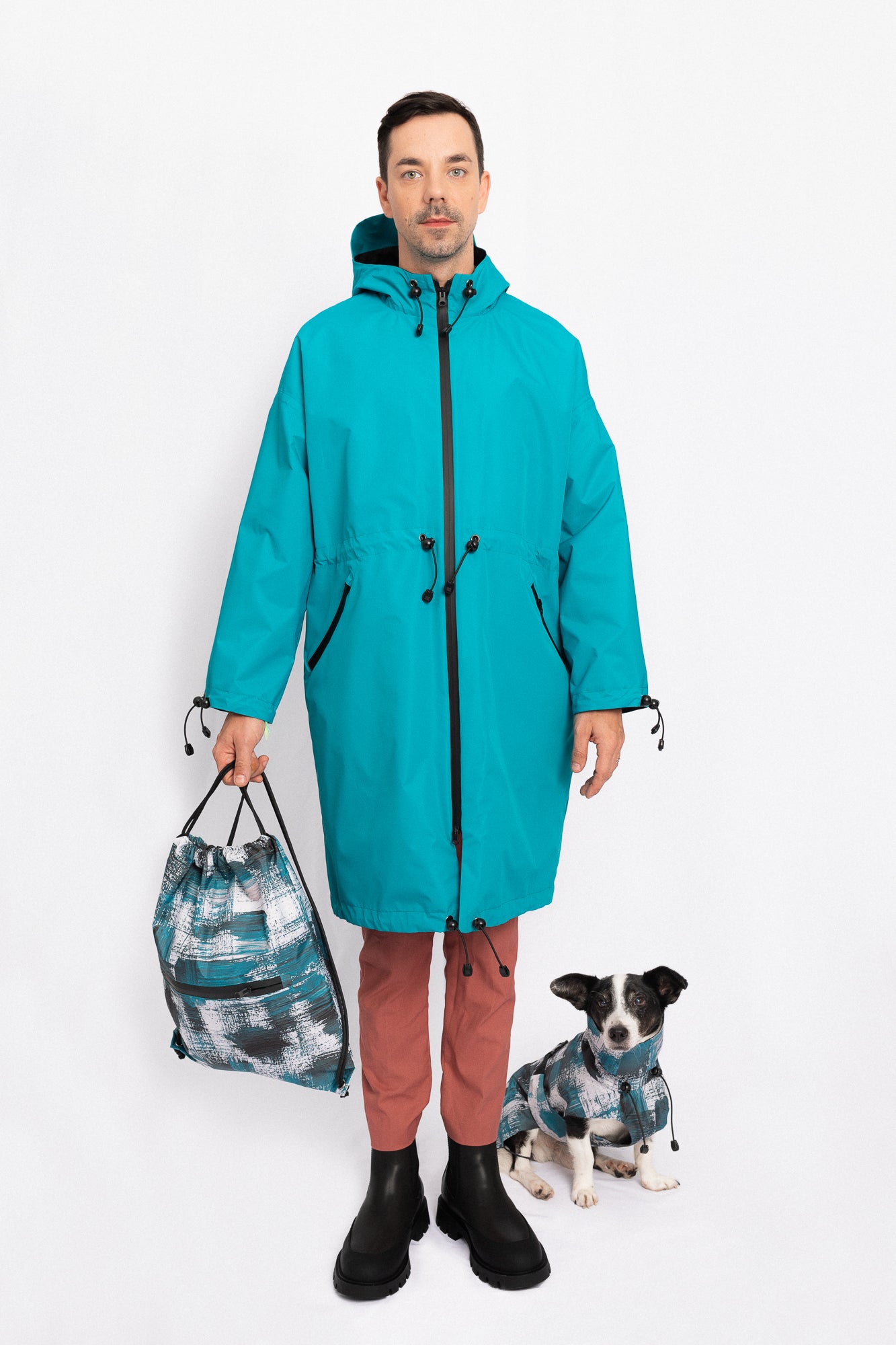 Parka - Turquoise – SHIBESU