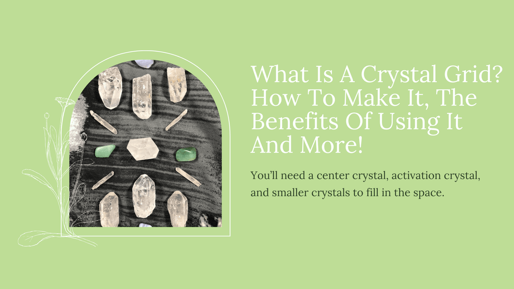 You'll need a center crystal, activation crystal, and smaller crystals