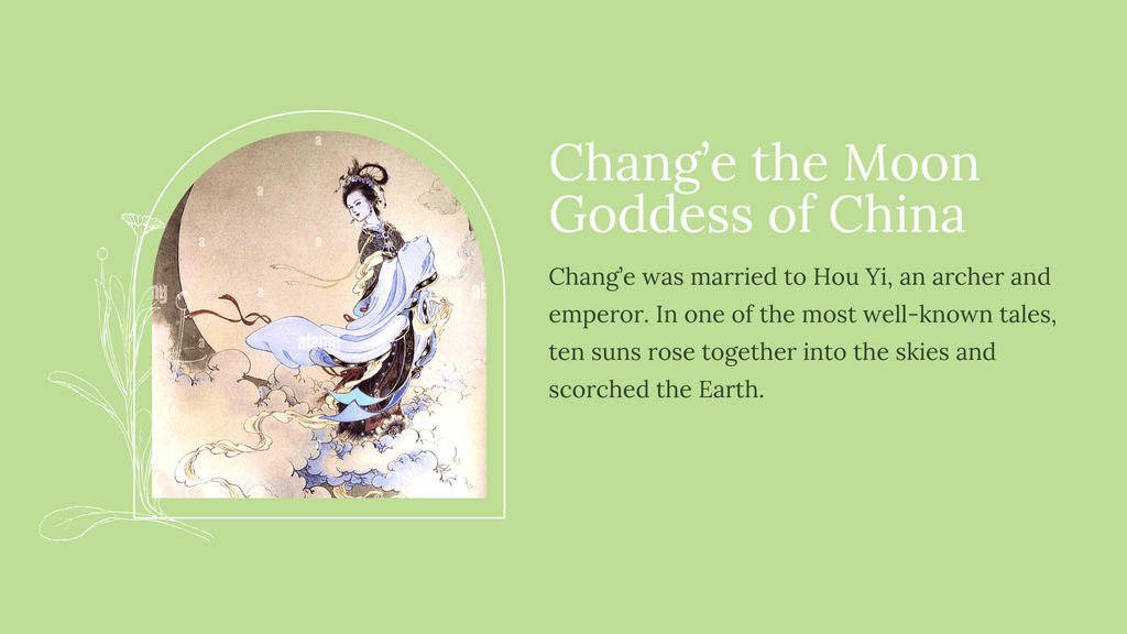 Chang’e the moon goddess of China