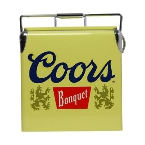 Coors Banquet Retro Ice Chest Cooler with Bottle Opener 13L (14 qt),,