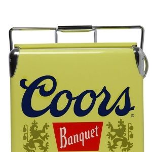 Coors Banquet Retro Ice Chest Cooler with Bottle Opener 13L (14 qt),,