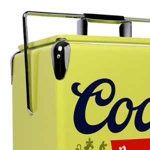 Coors Banquet Retro Ice Chest Cooler with Bottle Opener 13L (14 qt),,