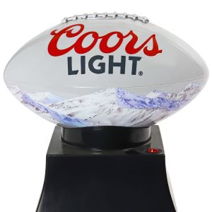 Coors Light Hot Air Popcorn Maker, Football Shaped Air Popper