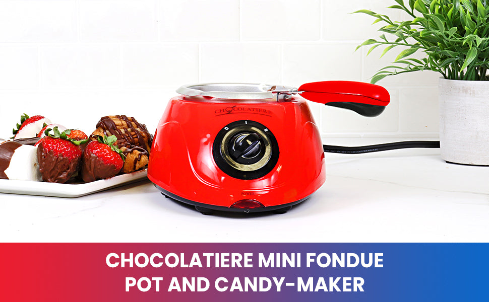 Total Chef Chocolatiere Electric Melter for Chocolate and Candy Melts,