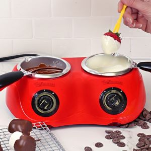 Total Chef Chocolatiere Electric Melter and Fondue Pot for Chocolate and  Candy Melts, 8.8 oz (250 g) CM10G-CA - The Home Depot