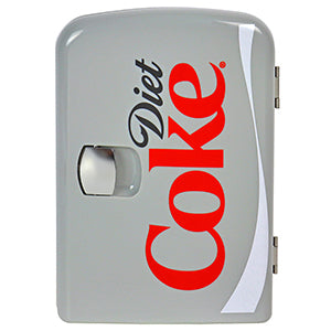 Coca-Cola Diet Coke 4L Cooler/Warmer w/ 12V DC and 110V AC Cords, 6 Can..