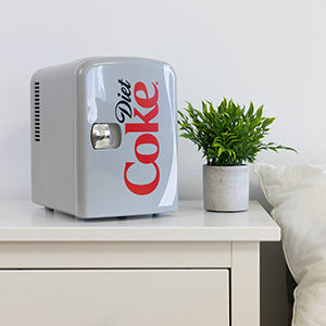 Coca-Cola Diet Coke 4L Cooler/Warmer w/ 12V DC and 110V AC Cords, 6 Can..