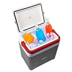 Koolatron Ice Chest Cooler w/ Locking Carry Handle, 25L (26 qt),,