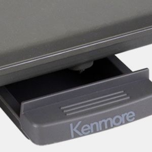 Kenmore Non-Stick Electric Griddle with Removable Drip Tray, Black,