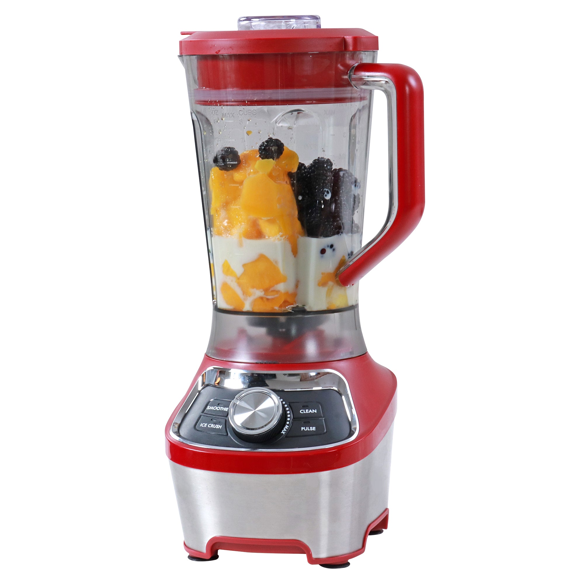 Total Chef 6-Speed Countertop Blender with Glass Jar, 6-Cup