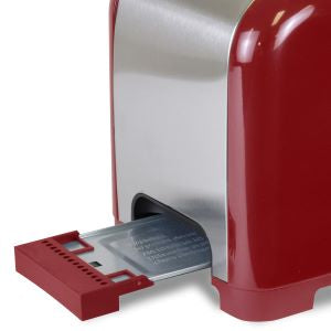 Kenmore 2-Slice Toaster, Red Stainless Steel,