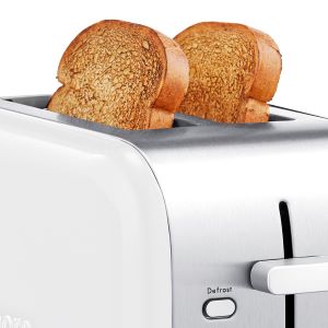 Kenmore 2-Slice Toaster, White Stainless Steel