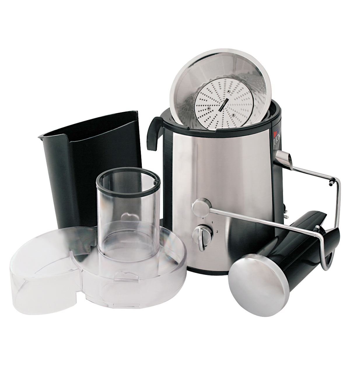 Total Chef Juicin' Juicer Wide Mouth Centrifugal Juice Extractor,