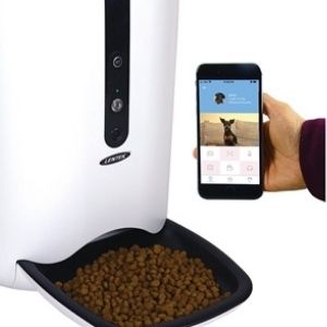 Lentek Smart Pet Feeder with 720p HD Video, 2-Way Audio, 200 oz.