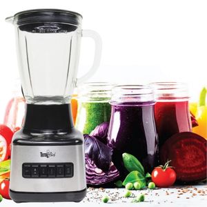 Total Chef 6-Speed Countertop Blender, 6 Cup (1.5L) Glass Jar, 2 Pulse