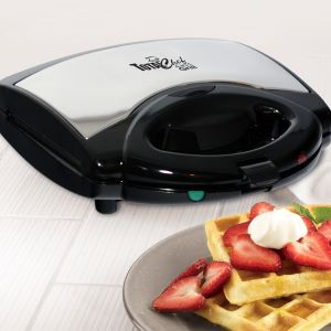 Total Chef 4-in-1 Waffle Maker, Indoor Grill, Sandwich Maker, Panini Press