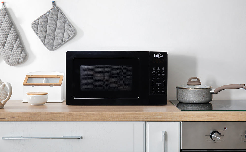 Total Chef TCM07 0.7. Cu. ft. Microwave - Black