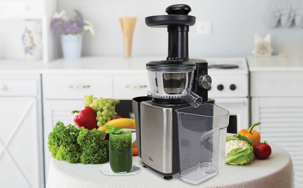 Total Chef Slow Juicer, Cold Press Juicing Machine--