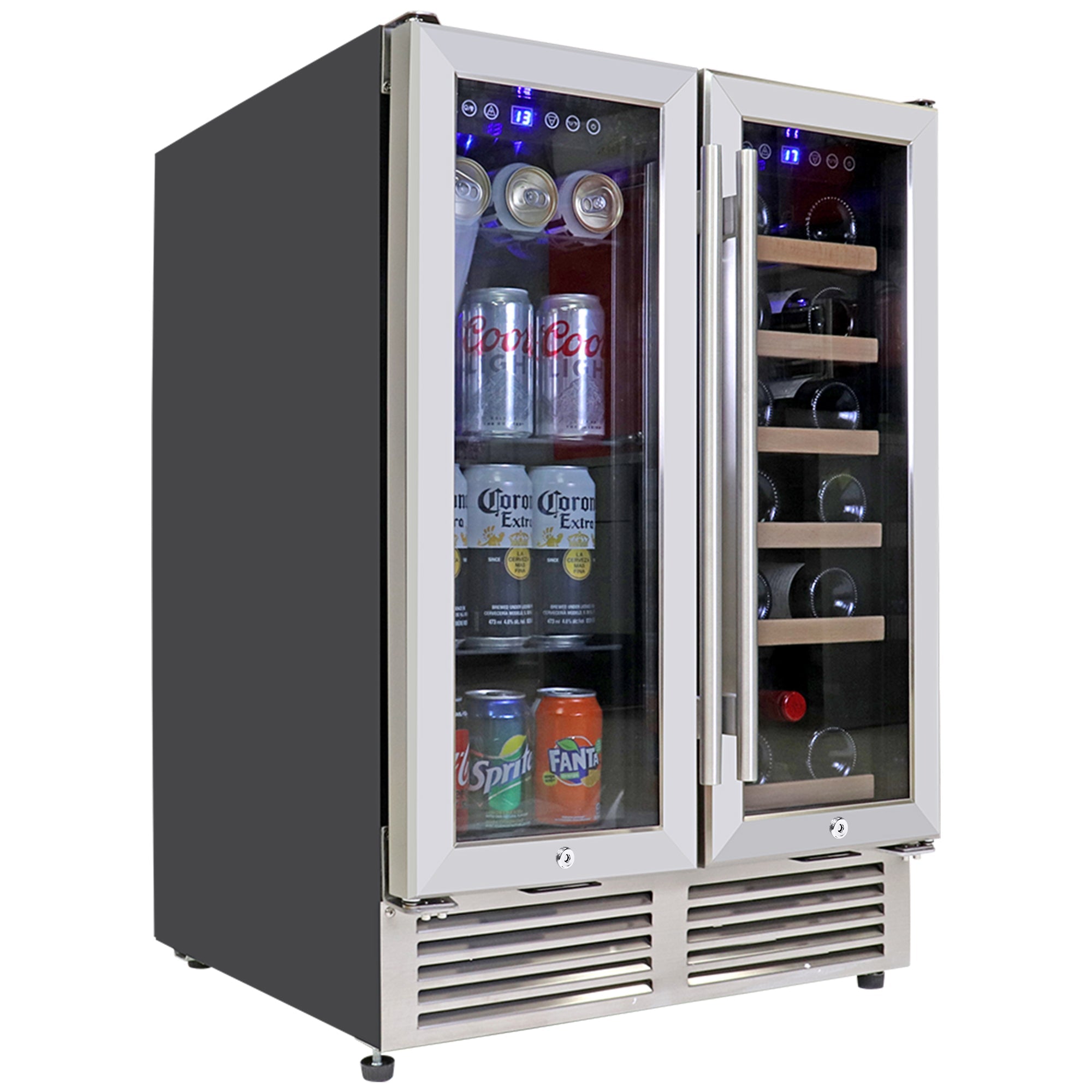 Silent Series12 Bottle Dual Zone Wine Refrigerator w/ Touchscreen -  Winestuff