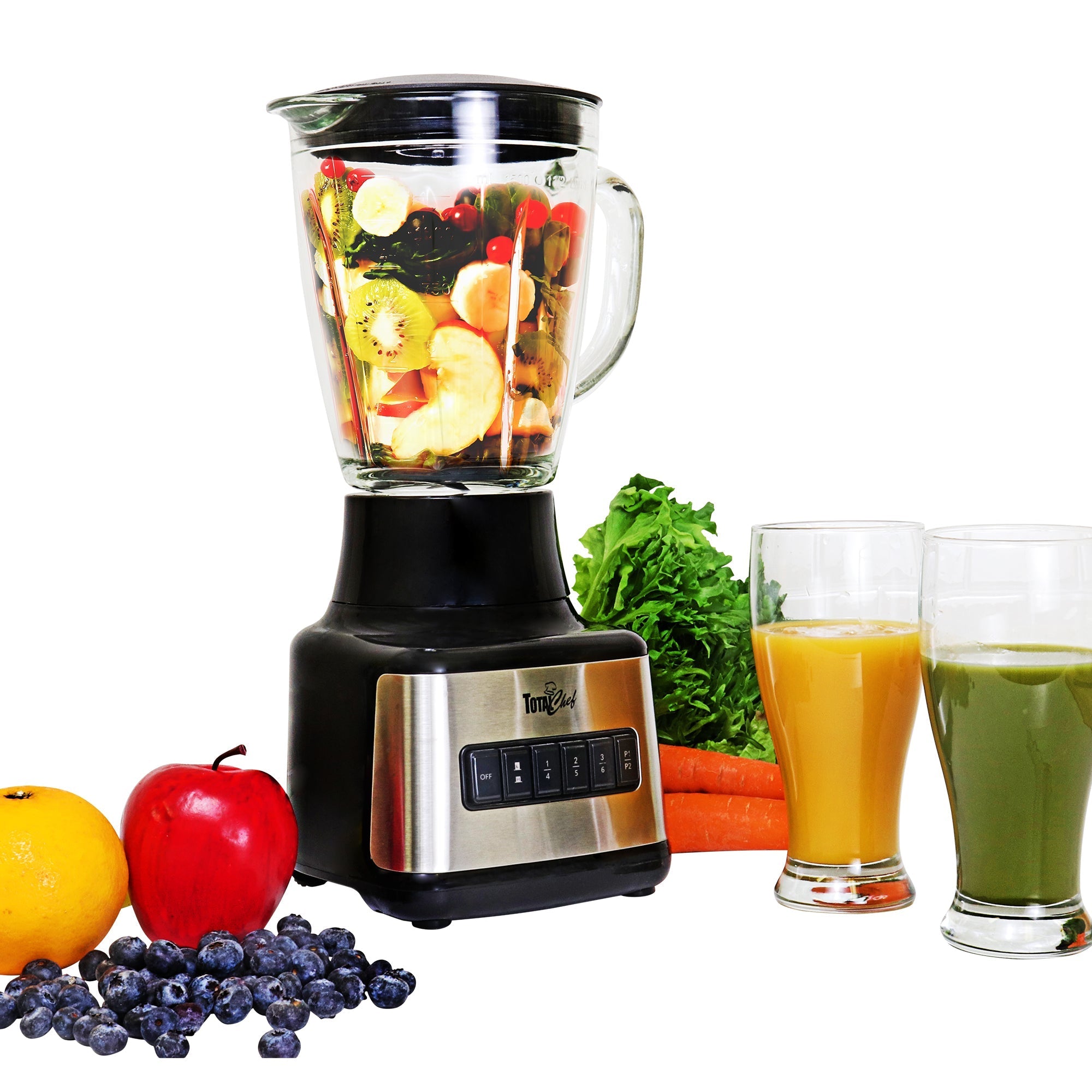 Total Chef Slow Juicer, Cold Press Juice Extractor