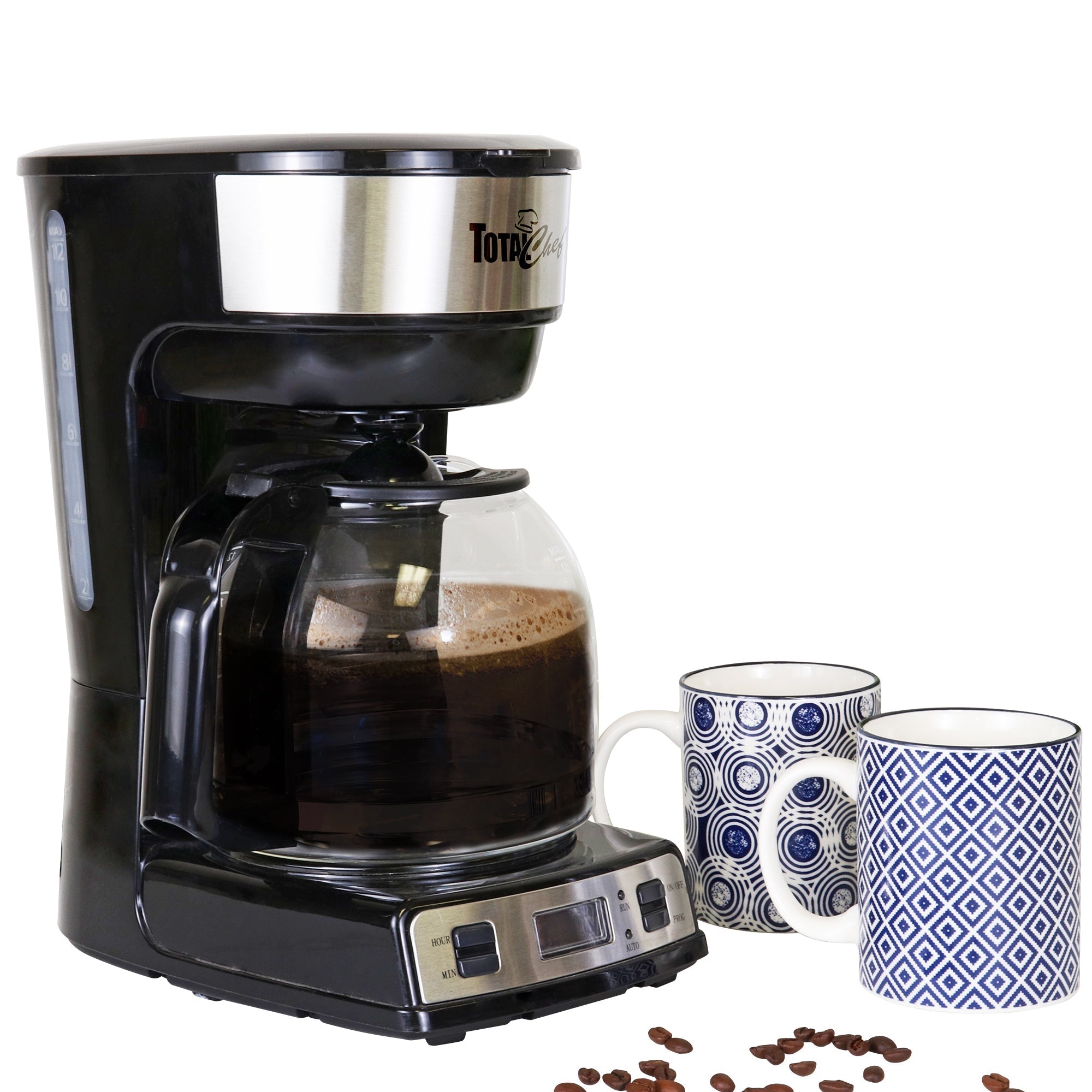 Kenmore Aroma Control Programmable 12-cup Coffee Maker - Stainless Steel :  Target