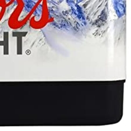  Coors Light Ice Chest Beverage Cooler with Bottle Opener, 51L  (54 qt), 85 Can Steel-Belted Portable Cooler, White and Black, for Camping,  Beach, RV, BBQs, Tailgating, Fishing : Sports & Outdoors