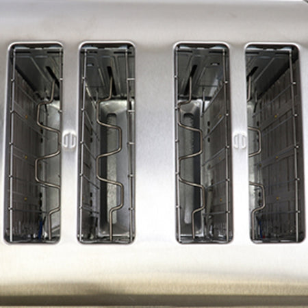 Kenmore 4-Slice Toaster, Black Stainless Steel, Dual Controls,,