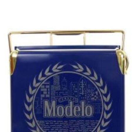 Modelo Retro Ice Chest Cooler with Bottle Opener 13L (14 qt), 18 Can Capacity