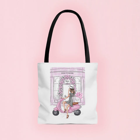 Fashion accessories print tote bag – Lalana Arts