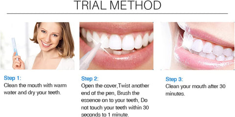 how to use teeth whitening pen