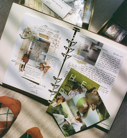 Baby memory photo album gift