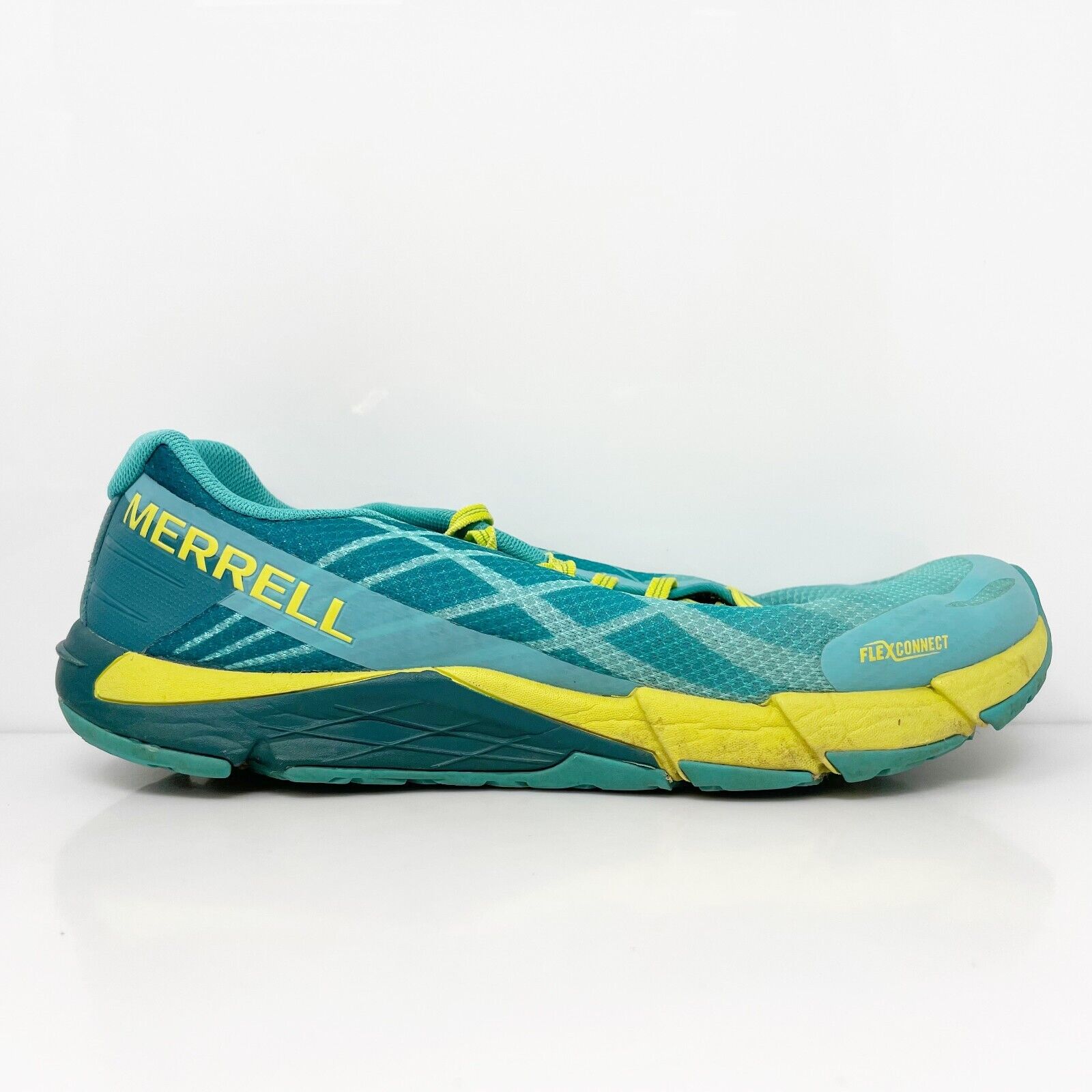 Merrell Womens Bare Access Flex J09648 Blue Running Shoes Sneakers Size 8.5