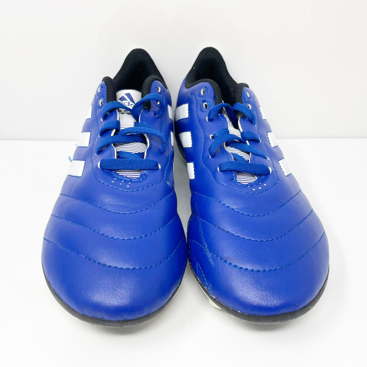 Adidas Boys Goletto VIII GW6162 Blue Soccer Cleats Shoes Size 4 ...
