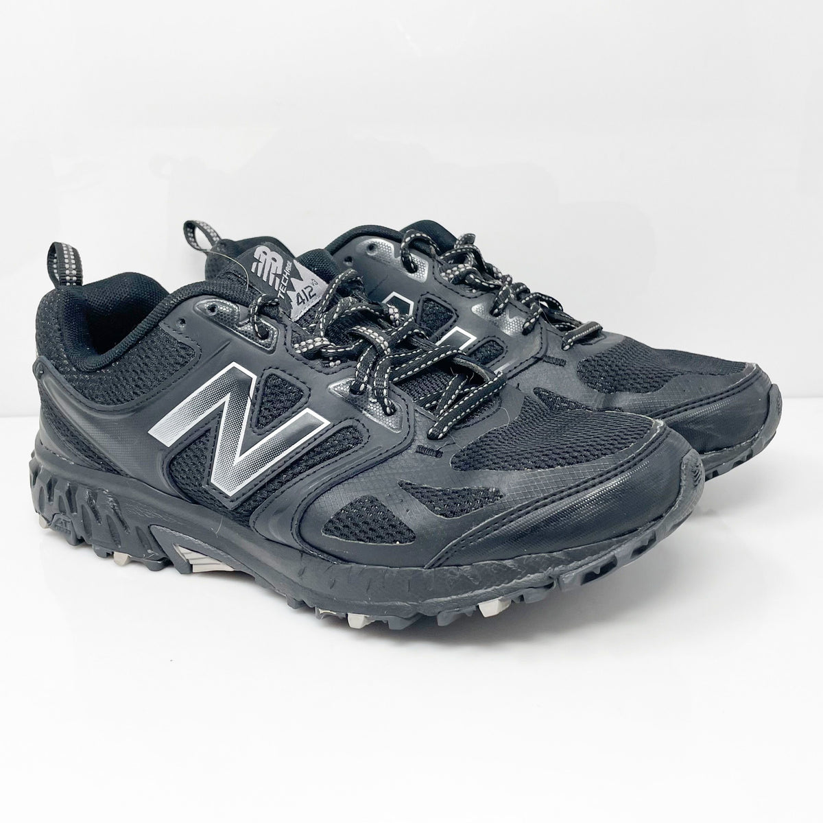 New Balance Mens 412 V3 MTE412P3 Black Running Shoes Sneakers Size 9 4 ...