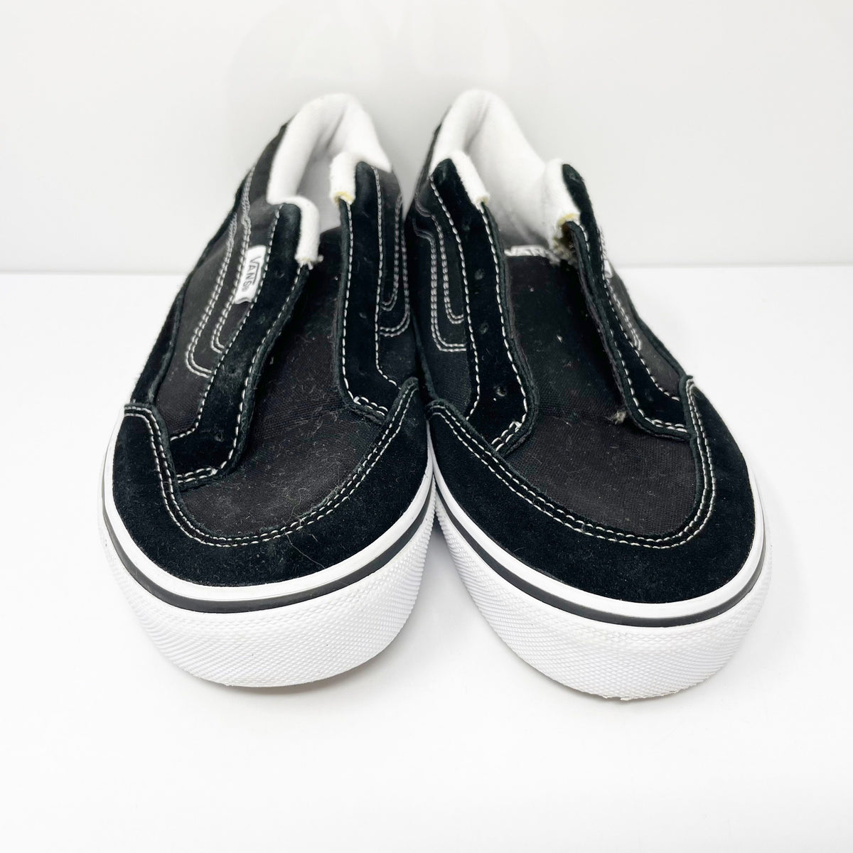 Vans Boys Bearcat 721454 Black Casual Shoes Sneakers Size 5– SneakerCycle