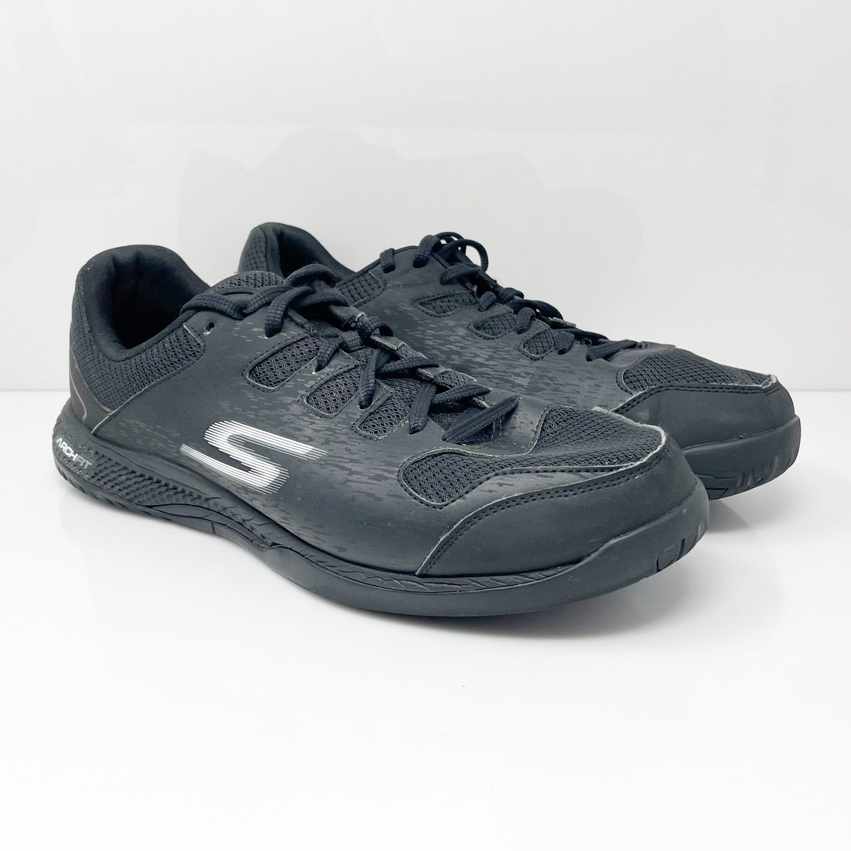 Skechers Mens Viper Court Pickleball 246070 Black Running Shoes Sneake ...