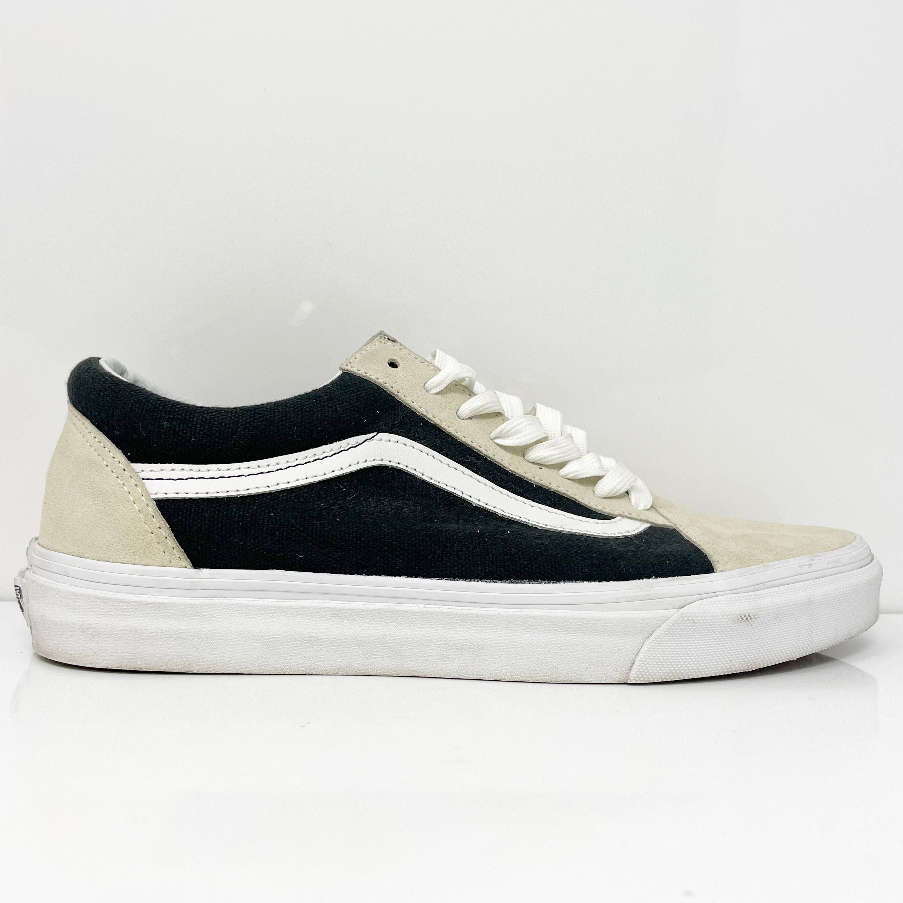 Vans Unisex The Wall Black Casual Sneakers Size 10.– SneakerCycle