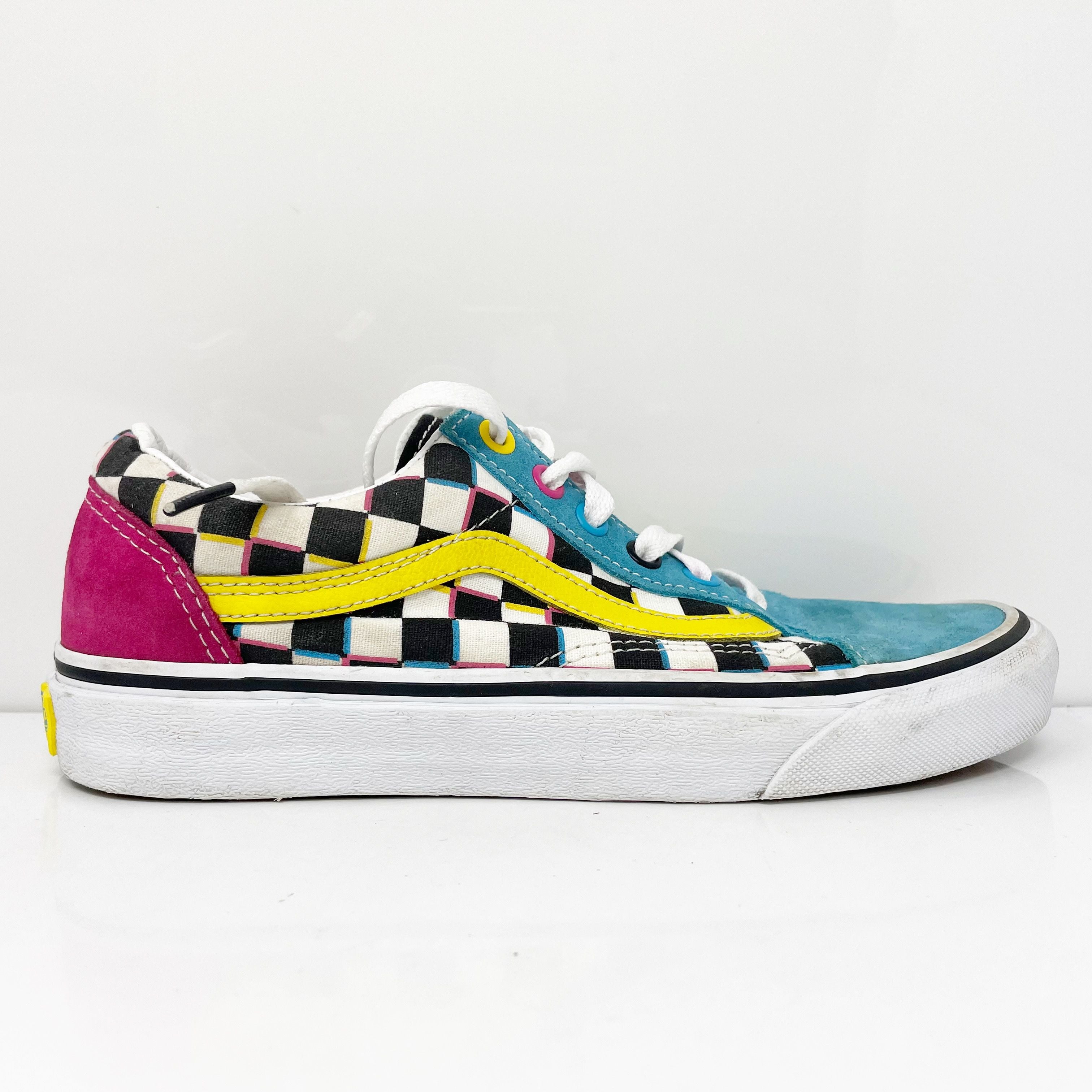 Vans Unisex Off The Wall 721454 Multicolor Casual Shoes Sneakers Size ...