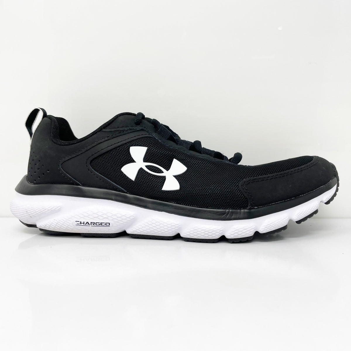 Under Armour Womens Charged Assert 9 3024591-001 Black Running Shoes S ...