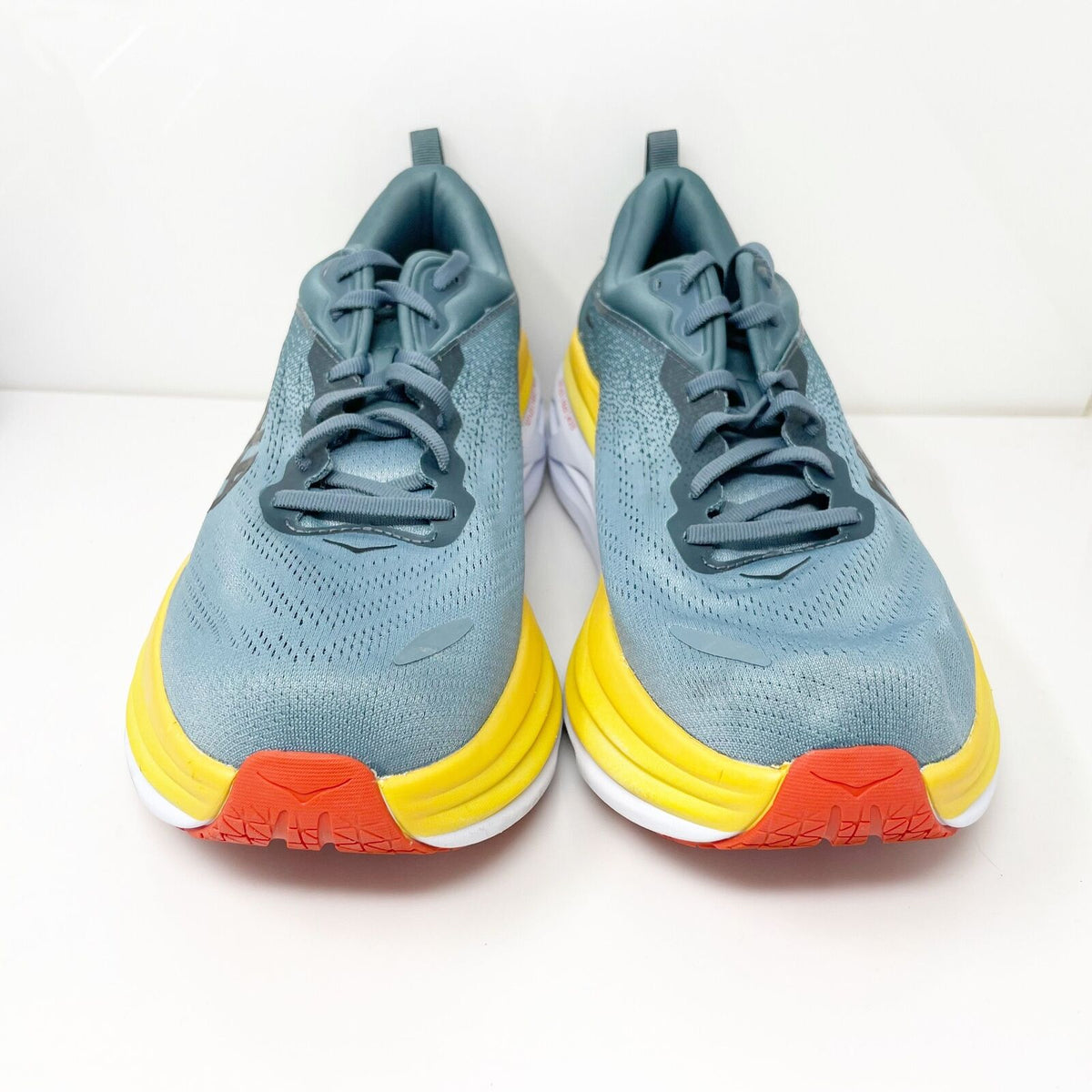 Hoka One One Mens Bondi 8 1123202 GBMS Blue Running Shoes Sneakers Siz ...