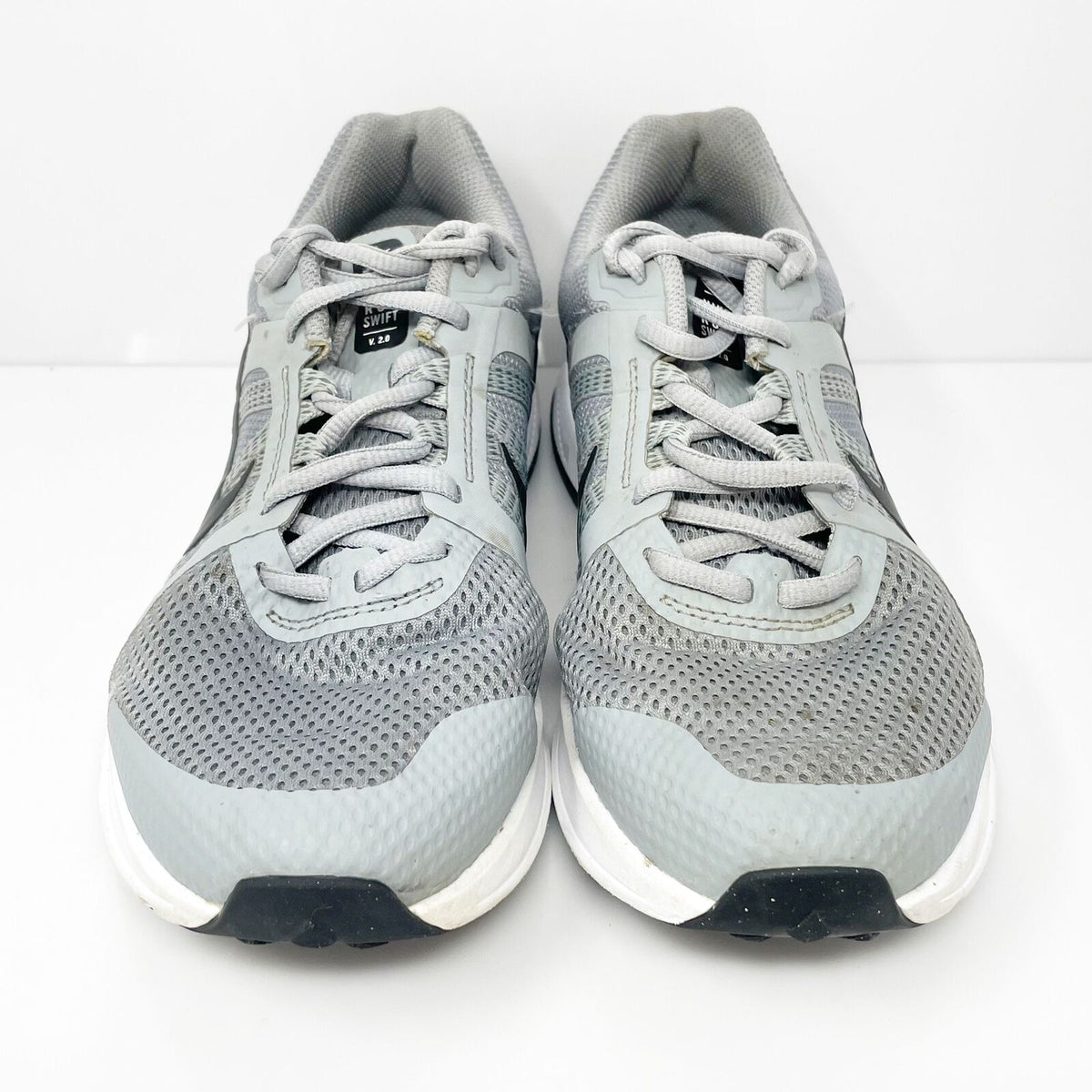 Nike Mens Run Swift 2 CU3517-014 Gray Running Shoes Sneakers Size 8 ...