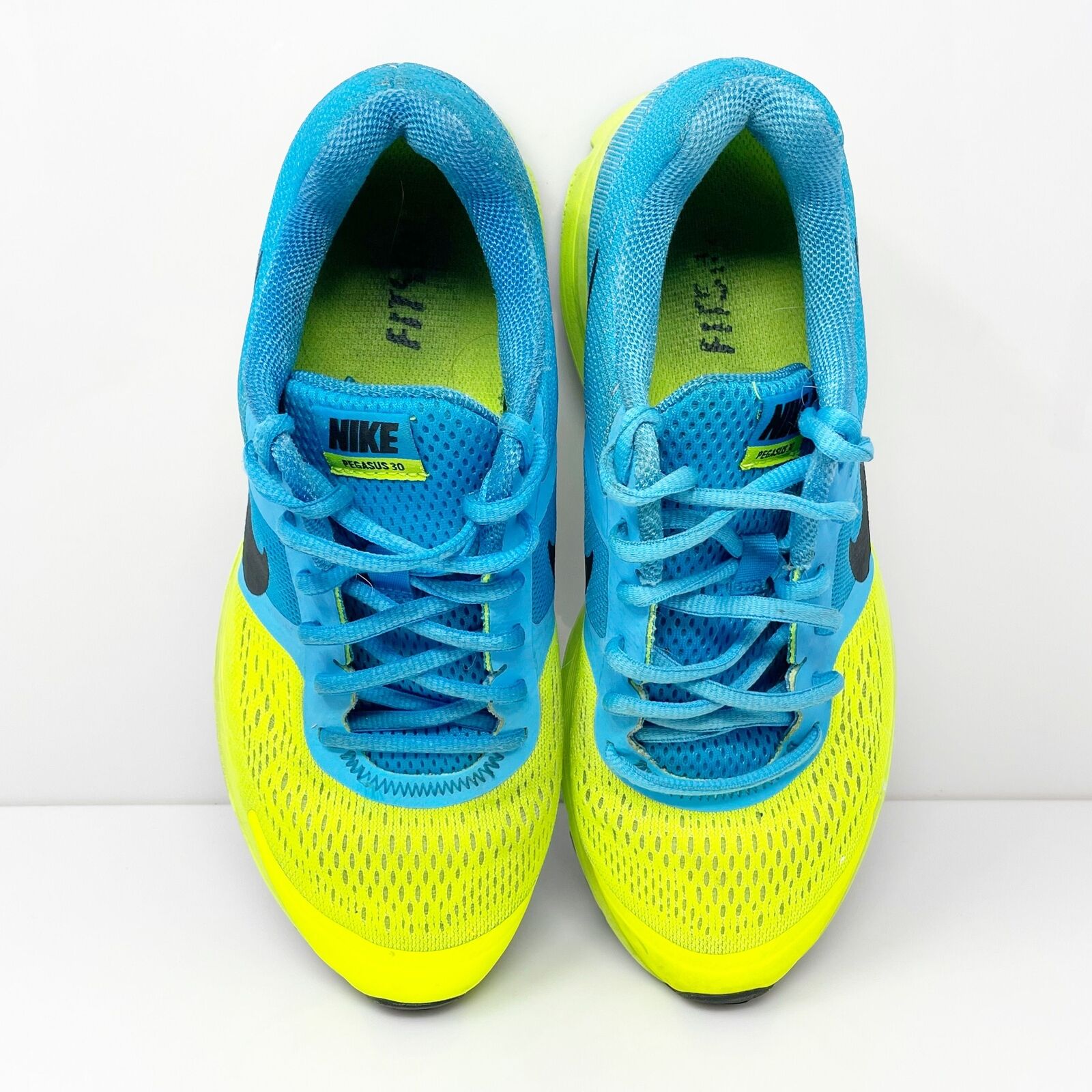 Nike Mens Air Pegasus Plus 30 599205-400 Blue Running Shoes Sneakers S ...