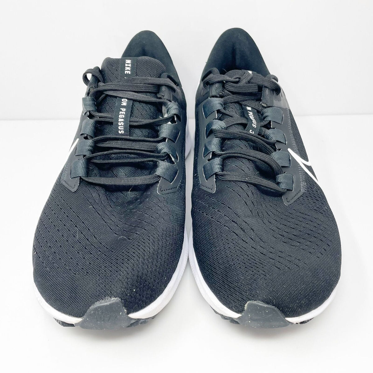 Nike Mens Air Zoom Pegasus 38 CW7356-002 Black Running Shoes Sneakers ...