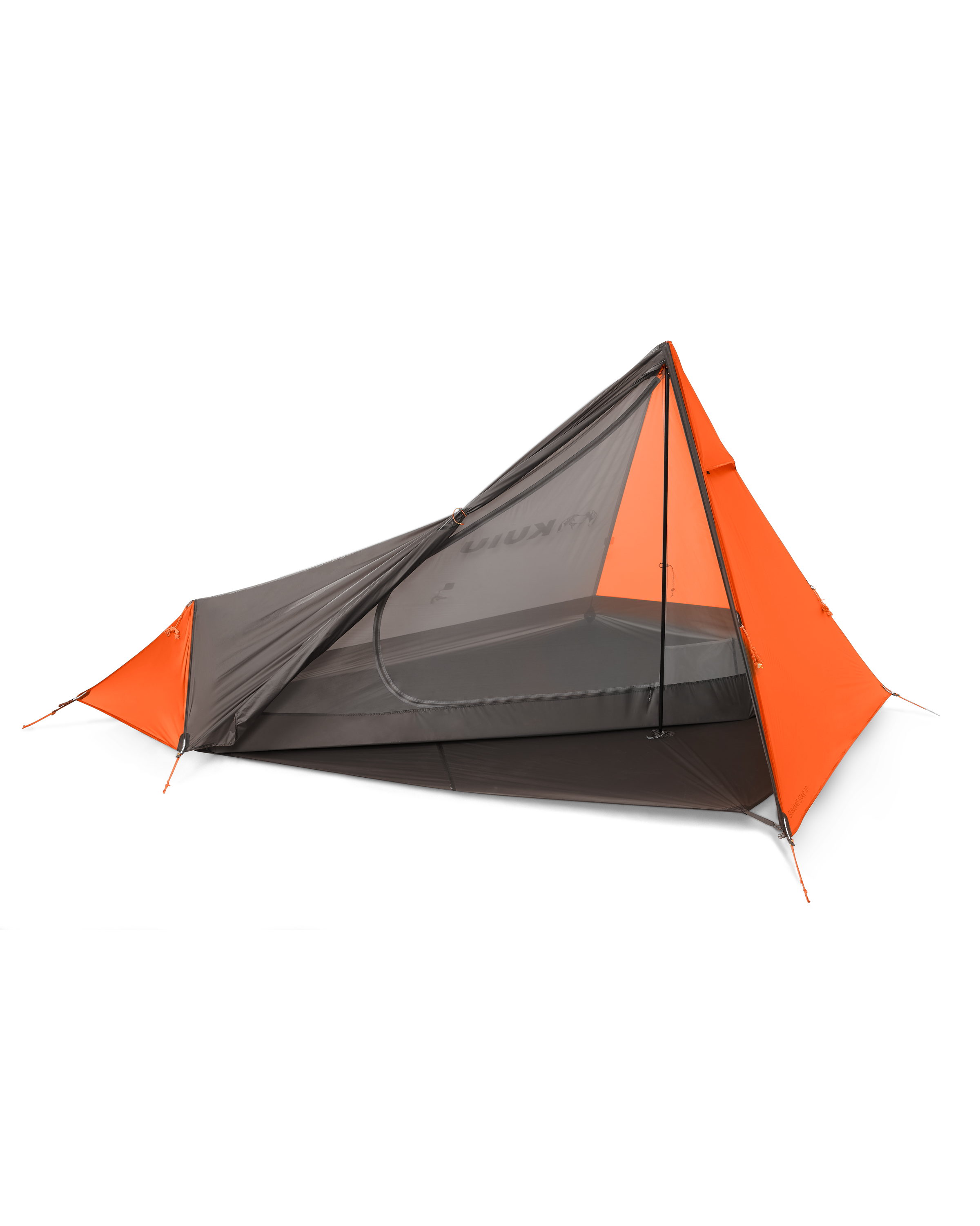 KUIU Summit Star 1 Person Tent Set | Gunmetal-Orange in Gunmetal Orange