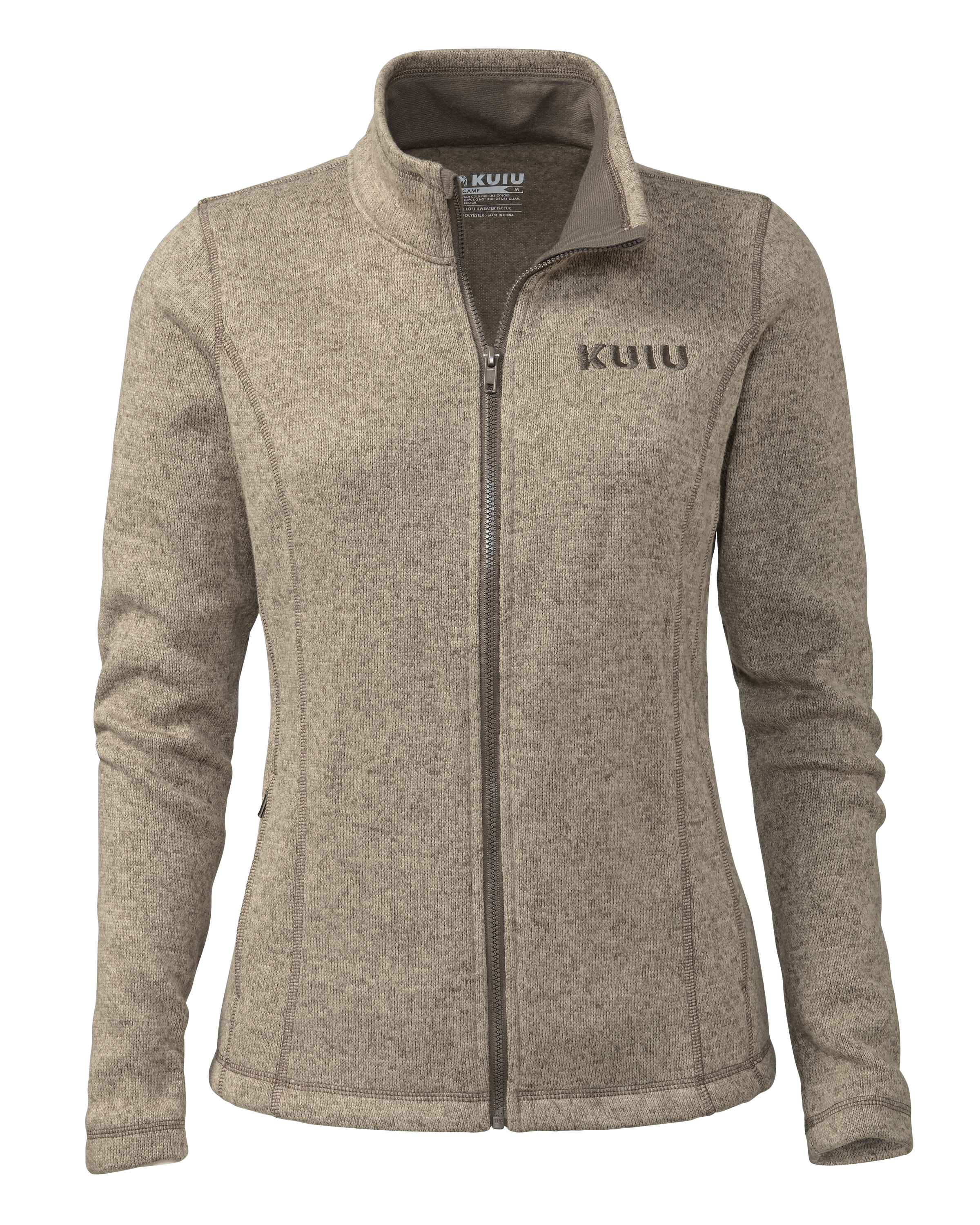 KUIU Outlet Women's Base Camp Sweater in Khaki | Size XL