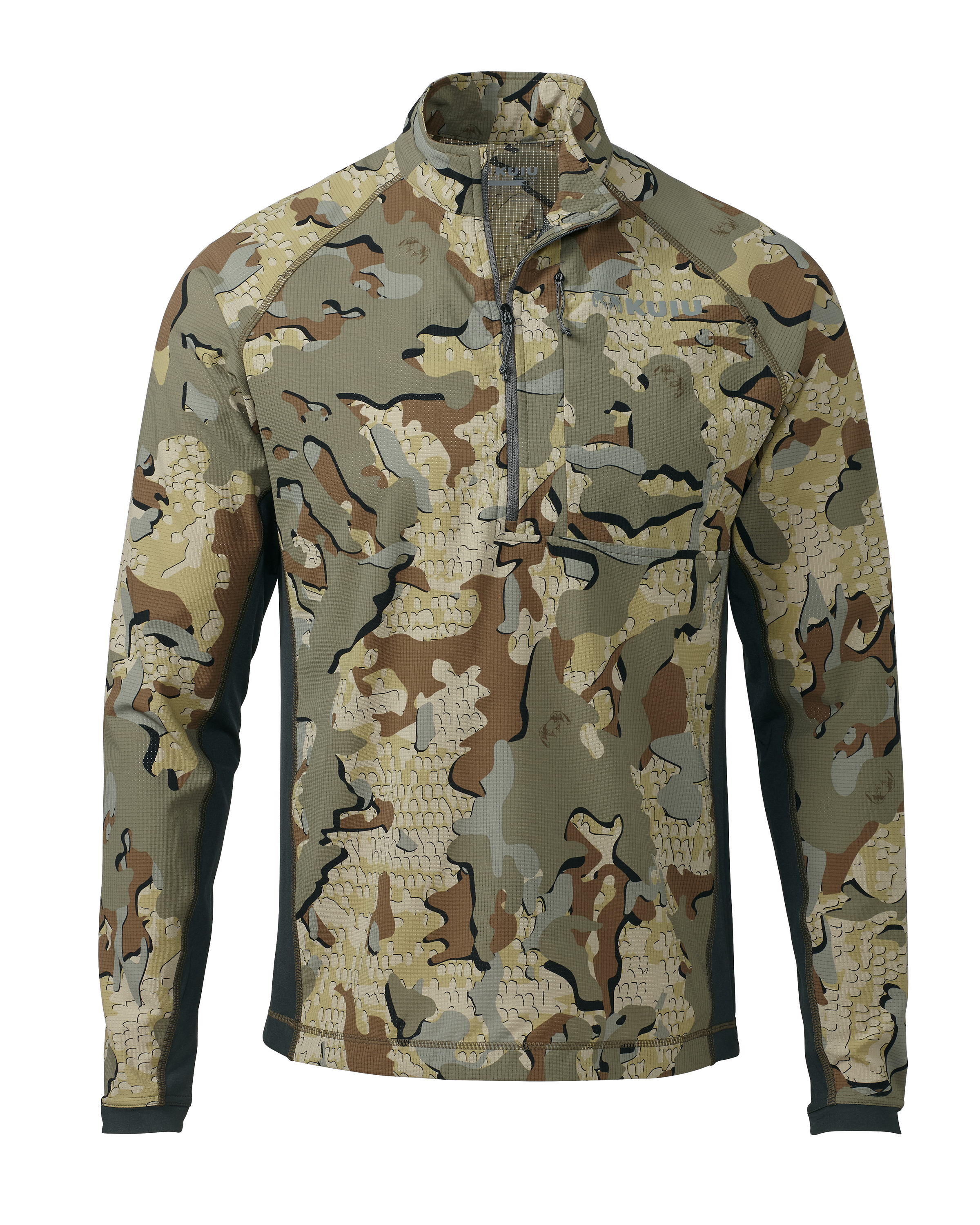 KUIU Outlet ULTRA Tiburon Hybrid Zip Hunting Shirt in Valo | Size XL