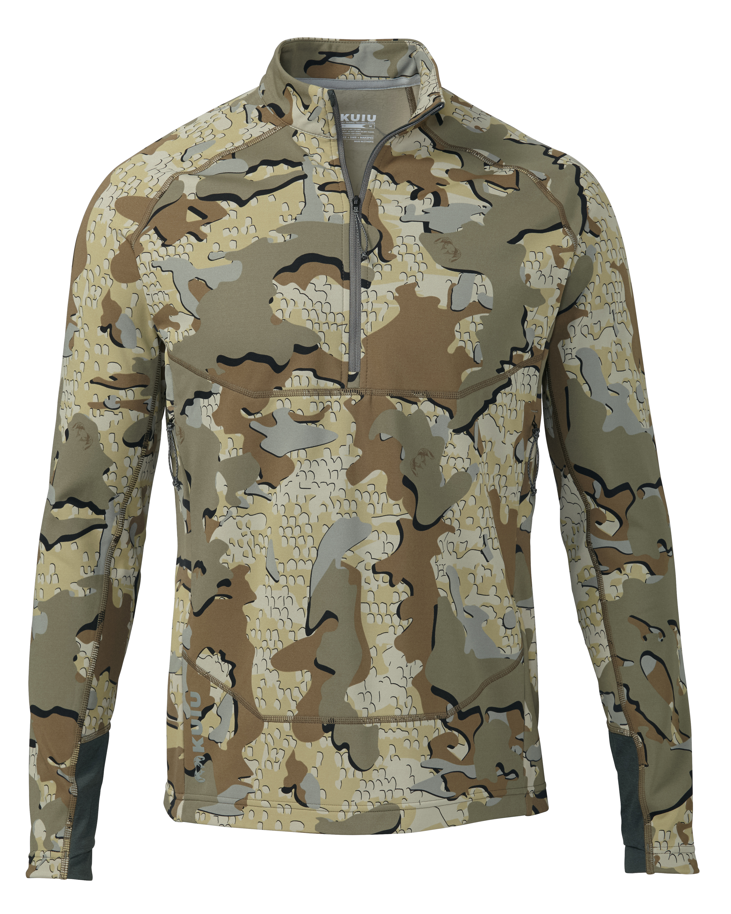 KUIU Outlet StrongFleece Hybrid 210 Zip-T 2019 in Valo | Size 2XL